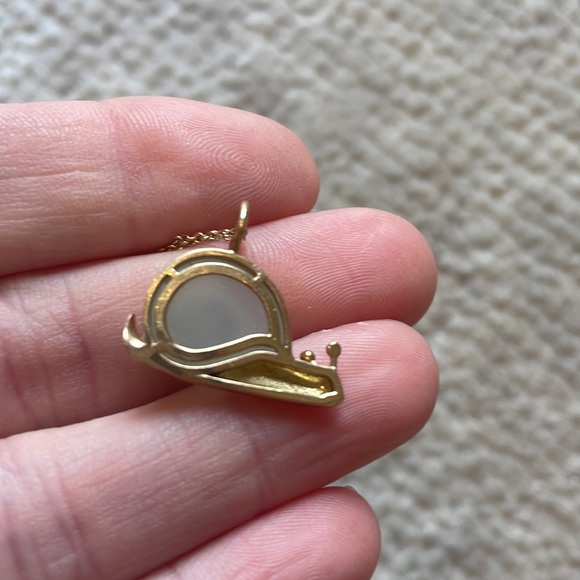 Brent neale small snail Peruvian opal/pink sapphire - Picture 5 of 6